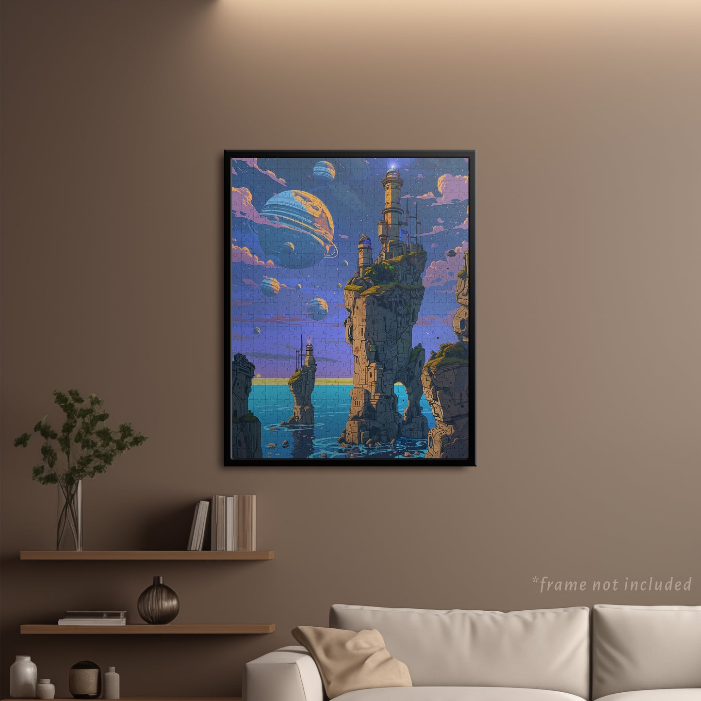 Planet Research Station Jigsaw Puzzle