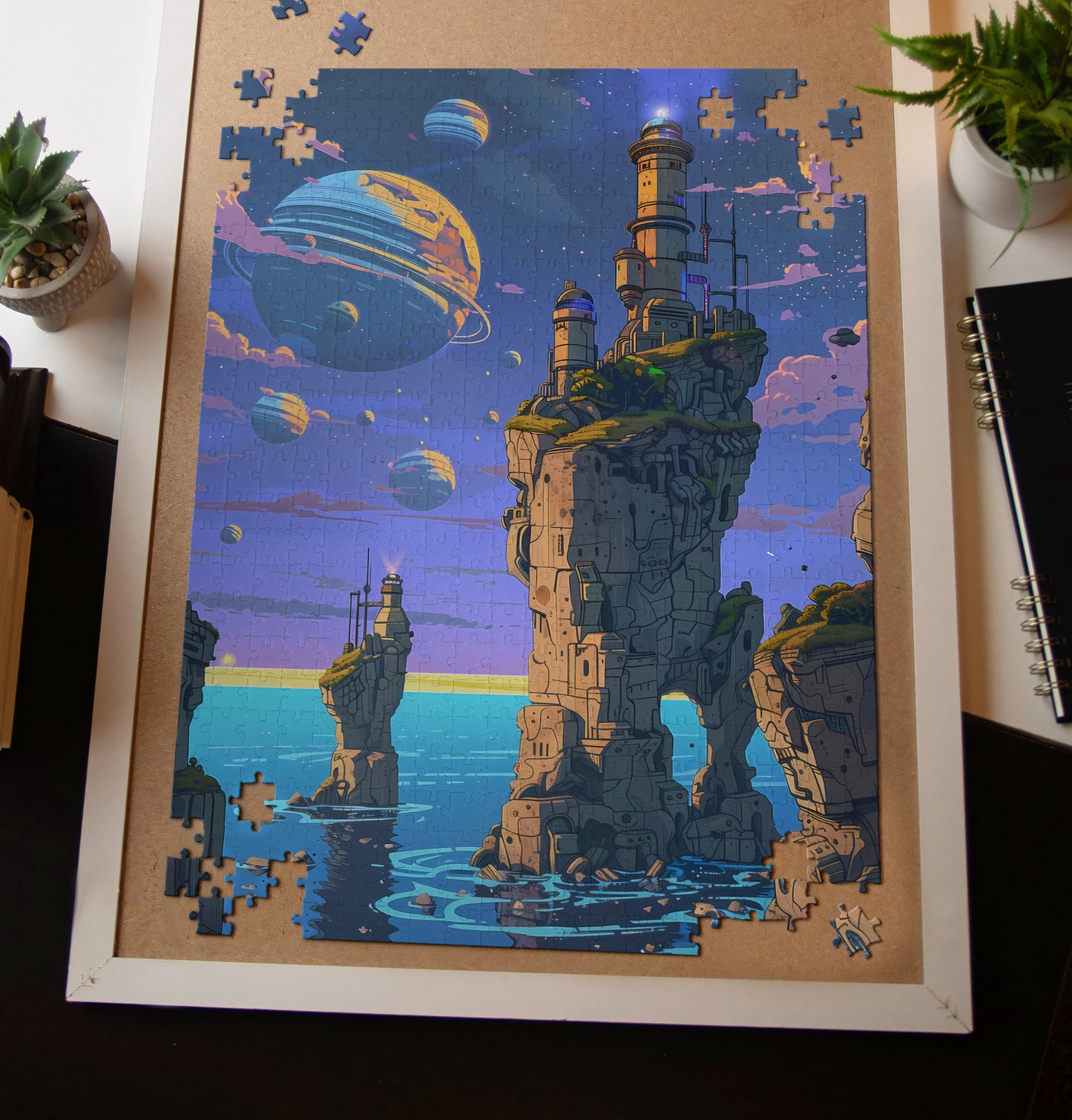 Planet Research Station Jigsaw Puzzle