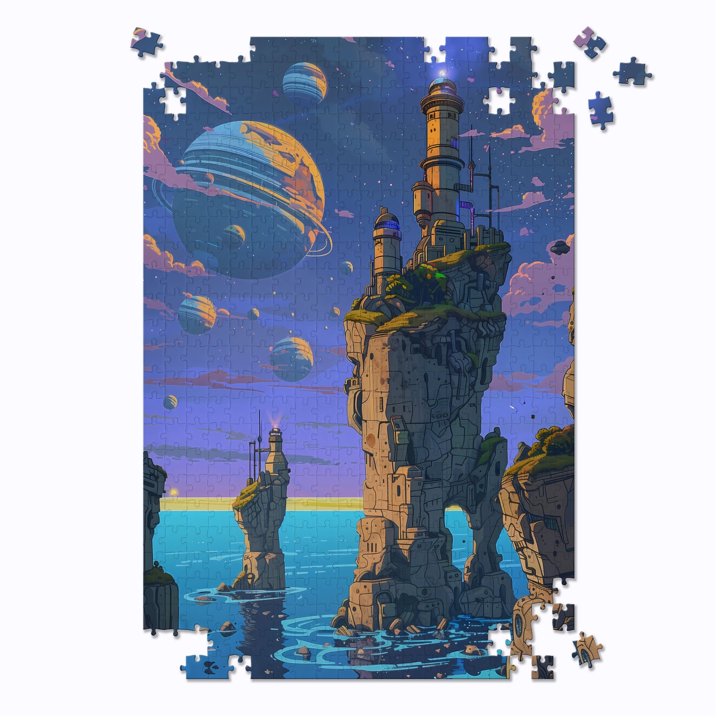 Planet Research Station Jigsaw Puzzle
