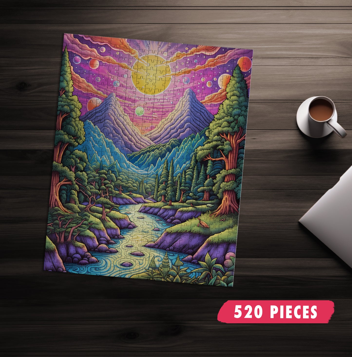 Cosmic Valley Jigsaw Puzzle