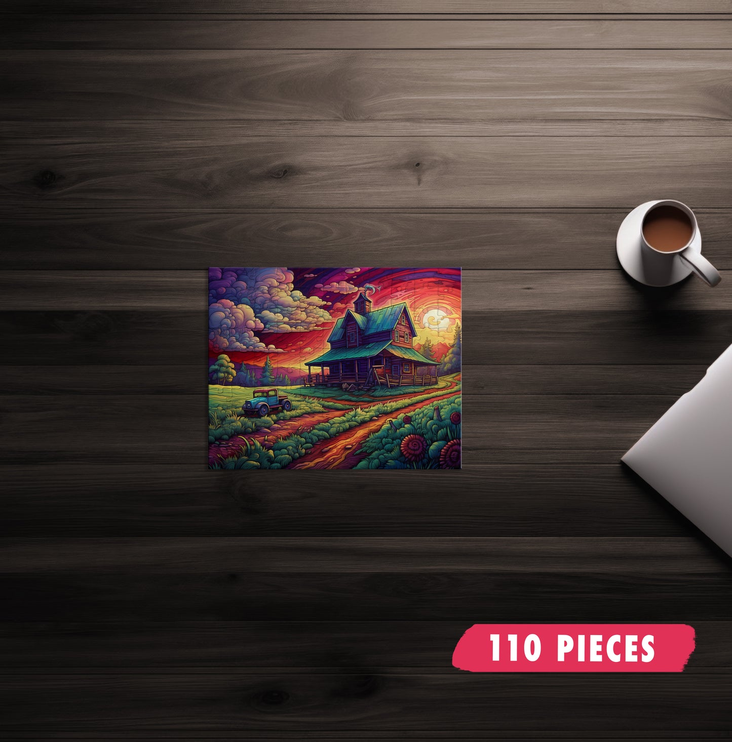 Vibrant Farm Jigsaw Puzzle