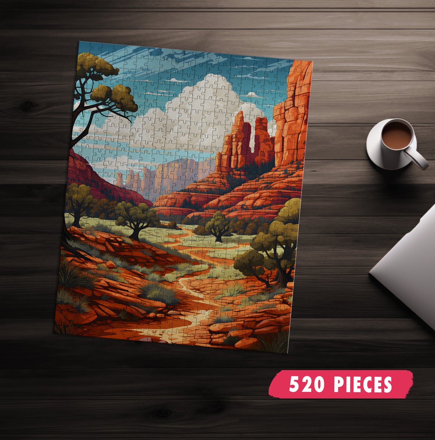 Red Rocks Jigsaw Puzzle