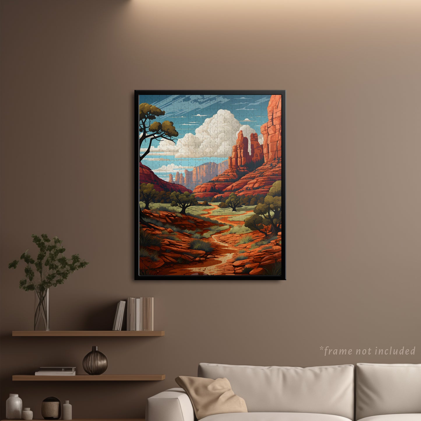 Red Rocks Jigsaw Puzzle