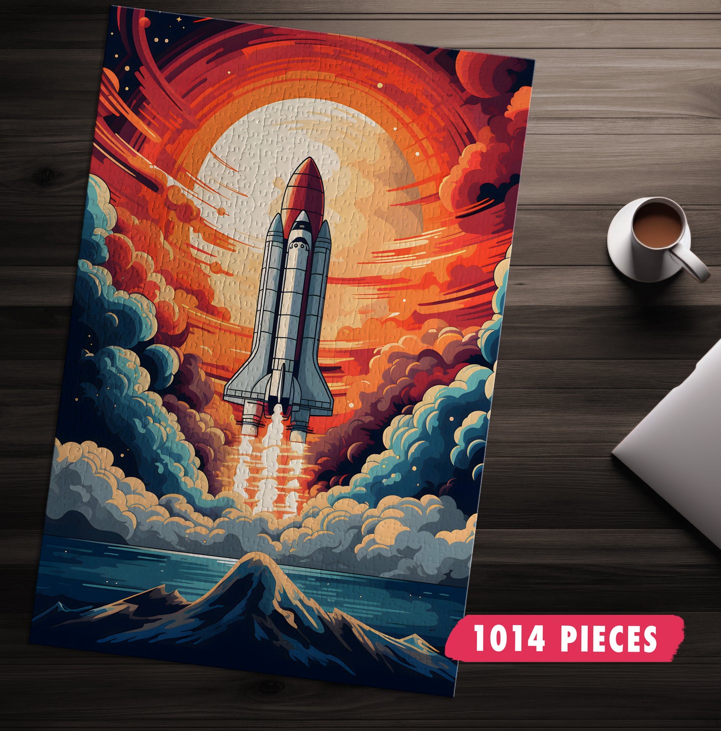 Rocket Launch Jigsaw Puzzle