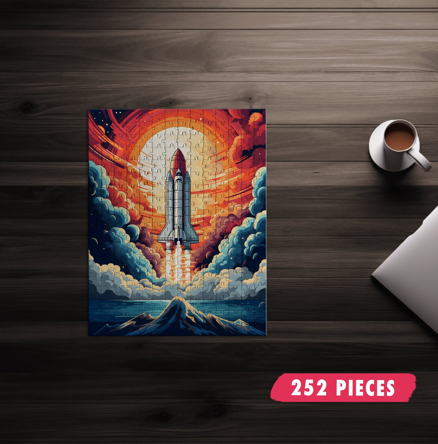 Rocket Launch Jigsaw Puzzle
