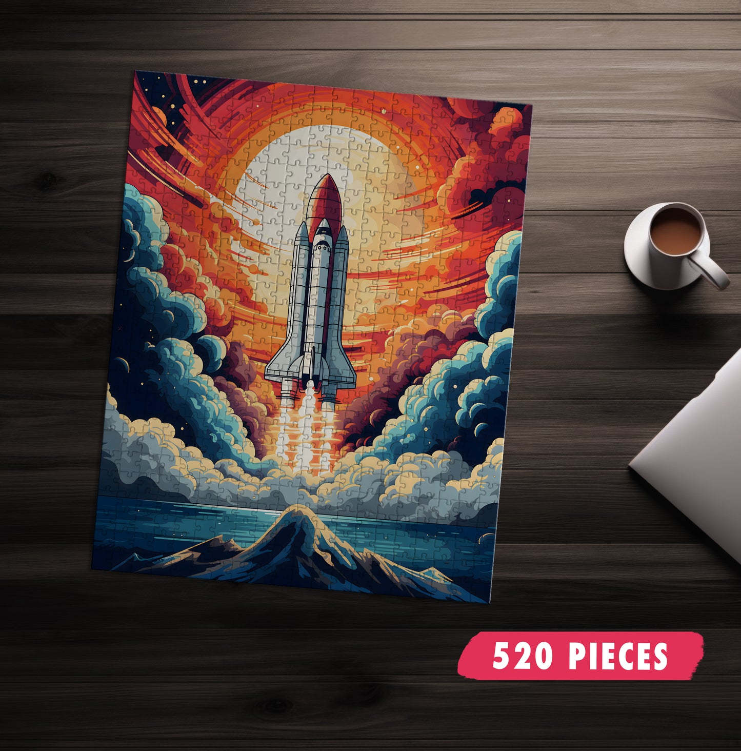 Rocket Launch Jigsaw Puzzle