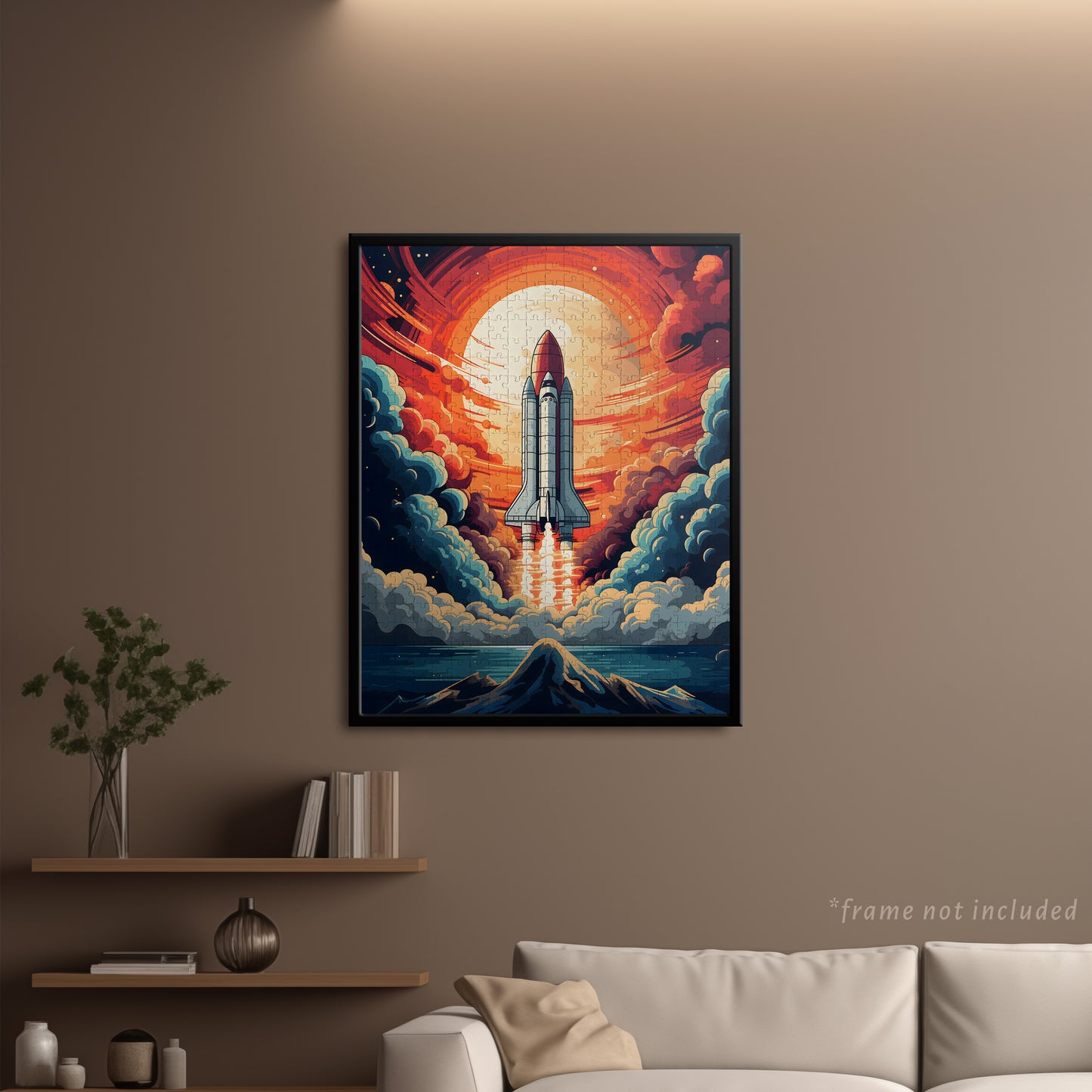 Rocket Launch Jigsaw Puzzle