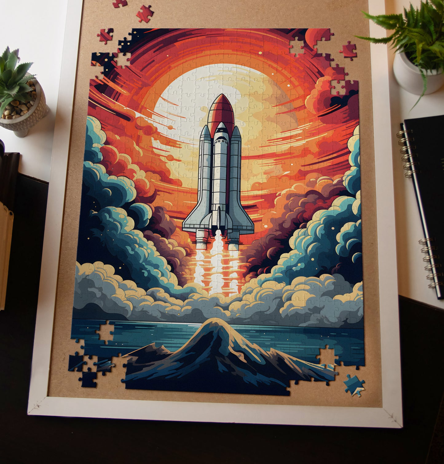 Rocket Launch Jigsaw Puzzle