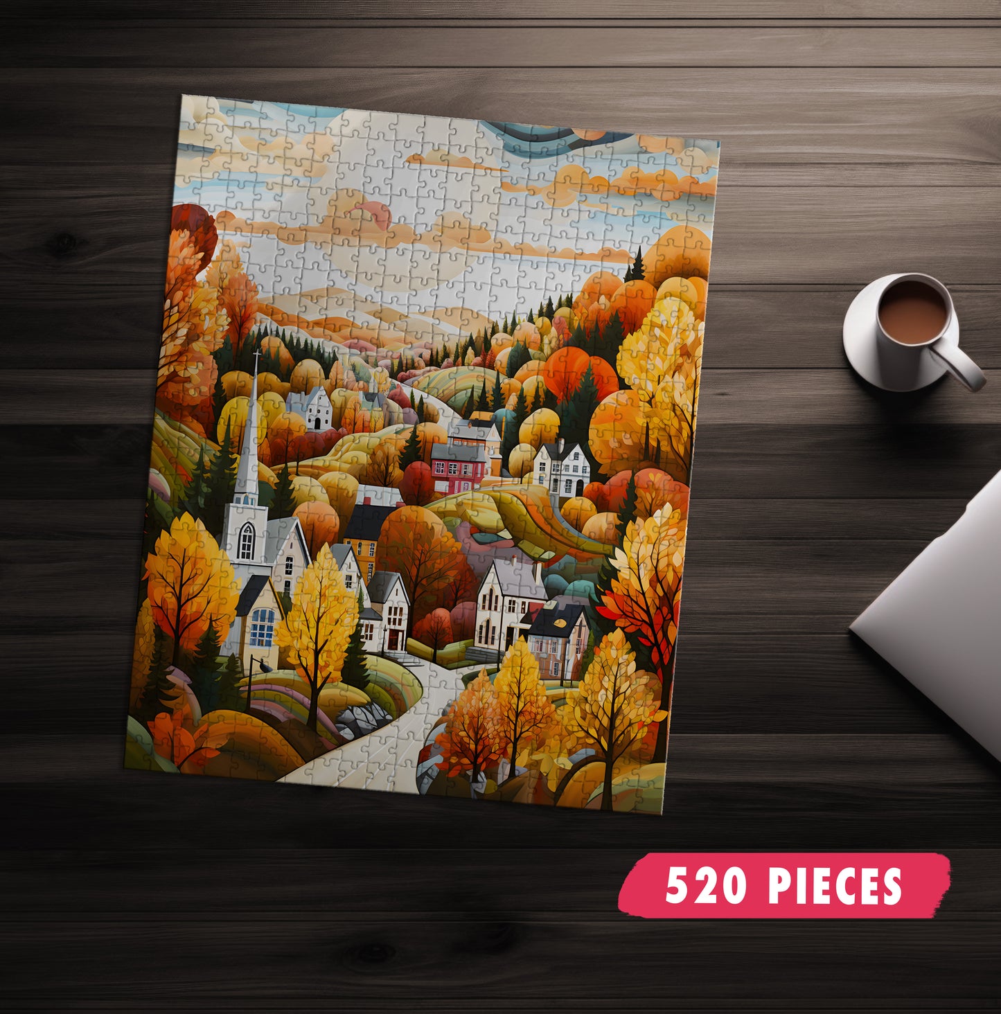 Autumn Valley Jigsaw Puzzle