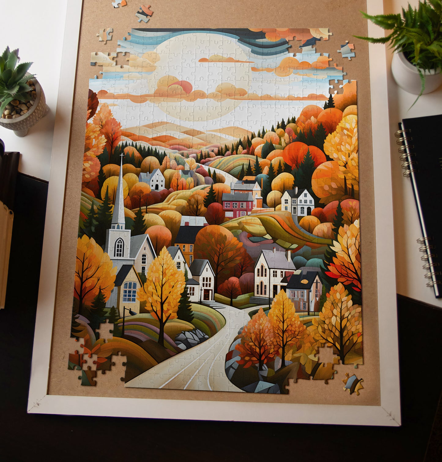 Autumn Valley Jigsaw Puzzle