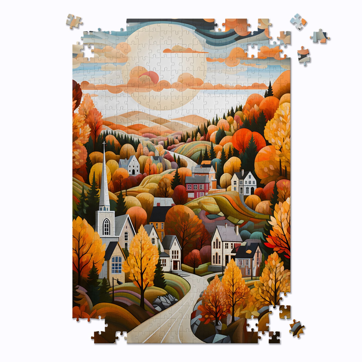 Autumn Valley Jigsaw Puzzle