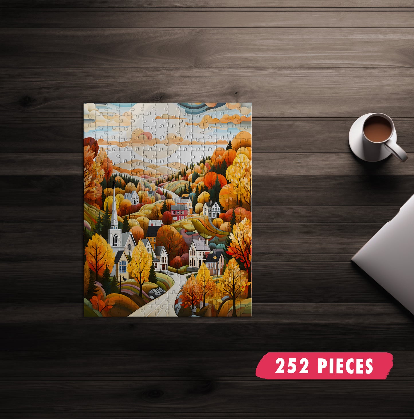 Autumn Valley Jigsaw Puzzle