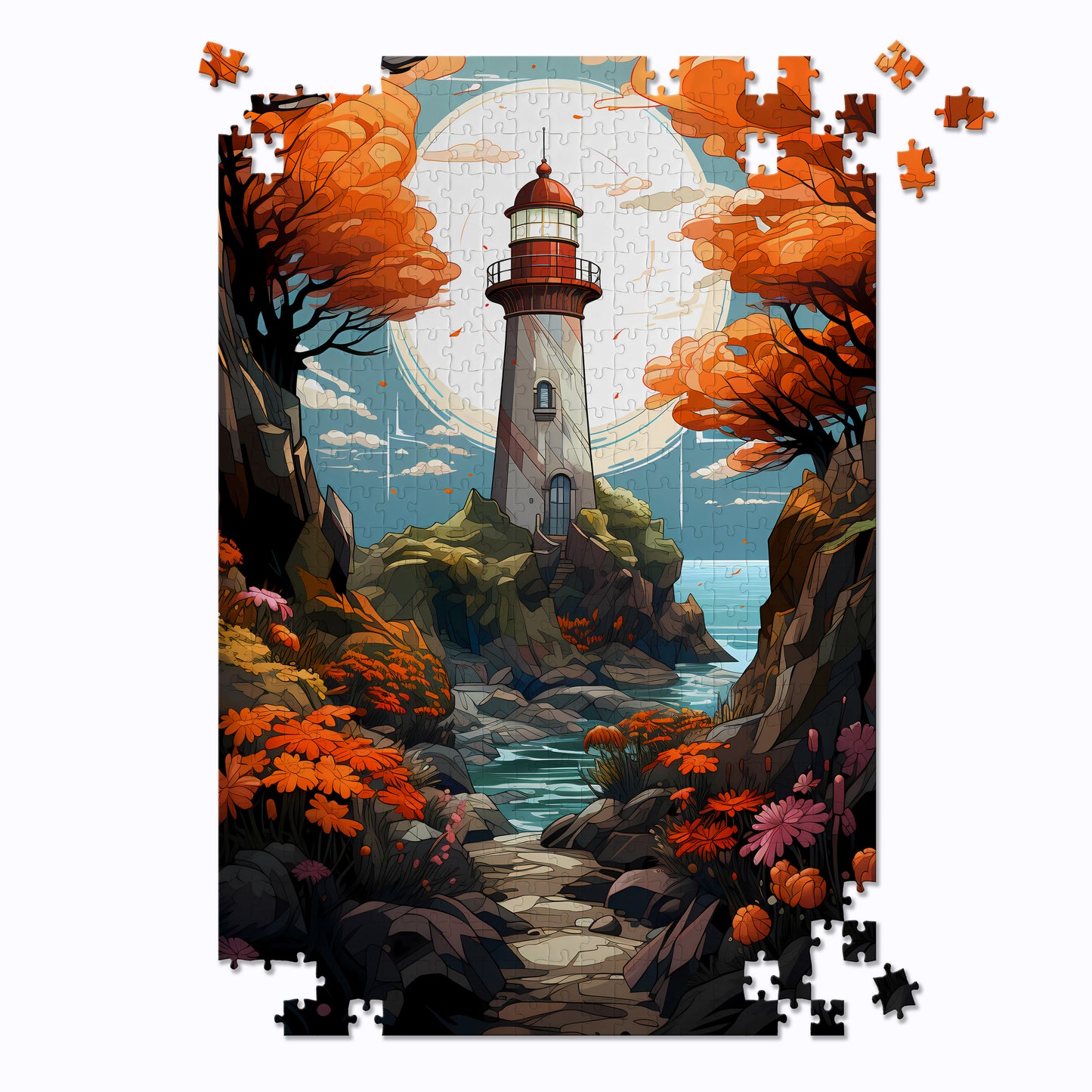 Secret Lighthouse Jigsaw Puzzle