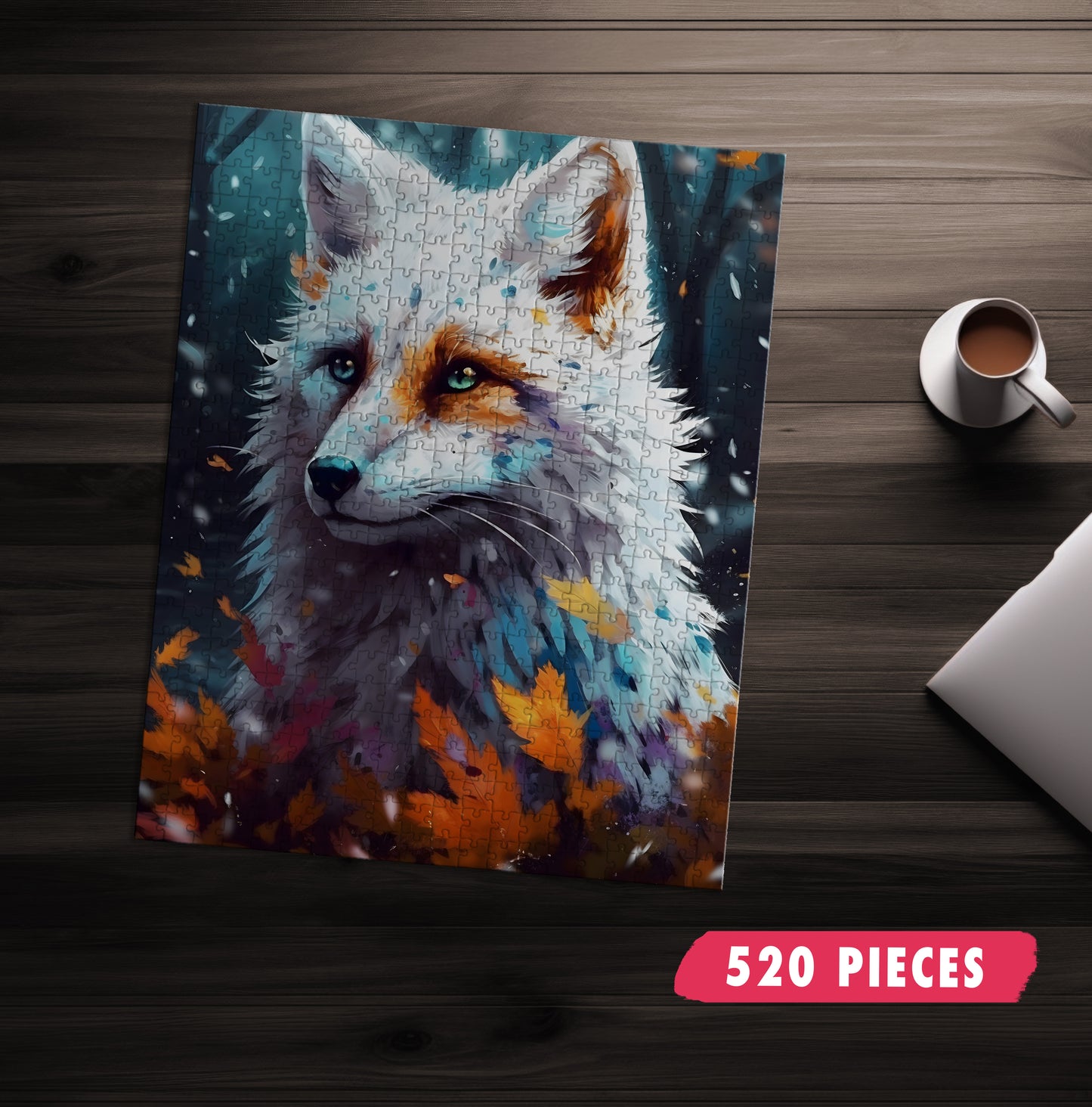 Snow Fox Jigsaw Puzzle