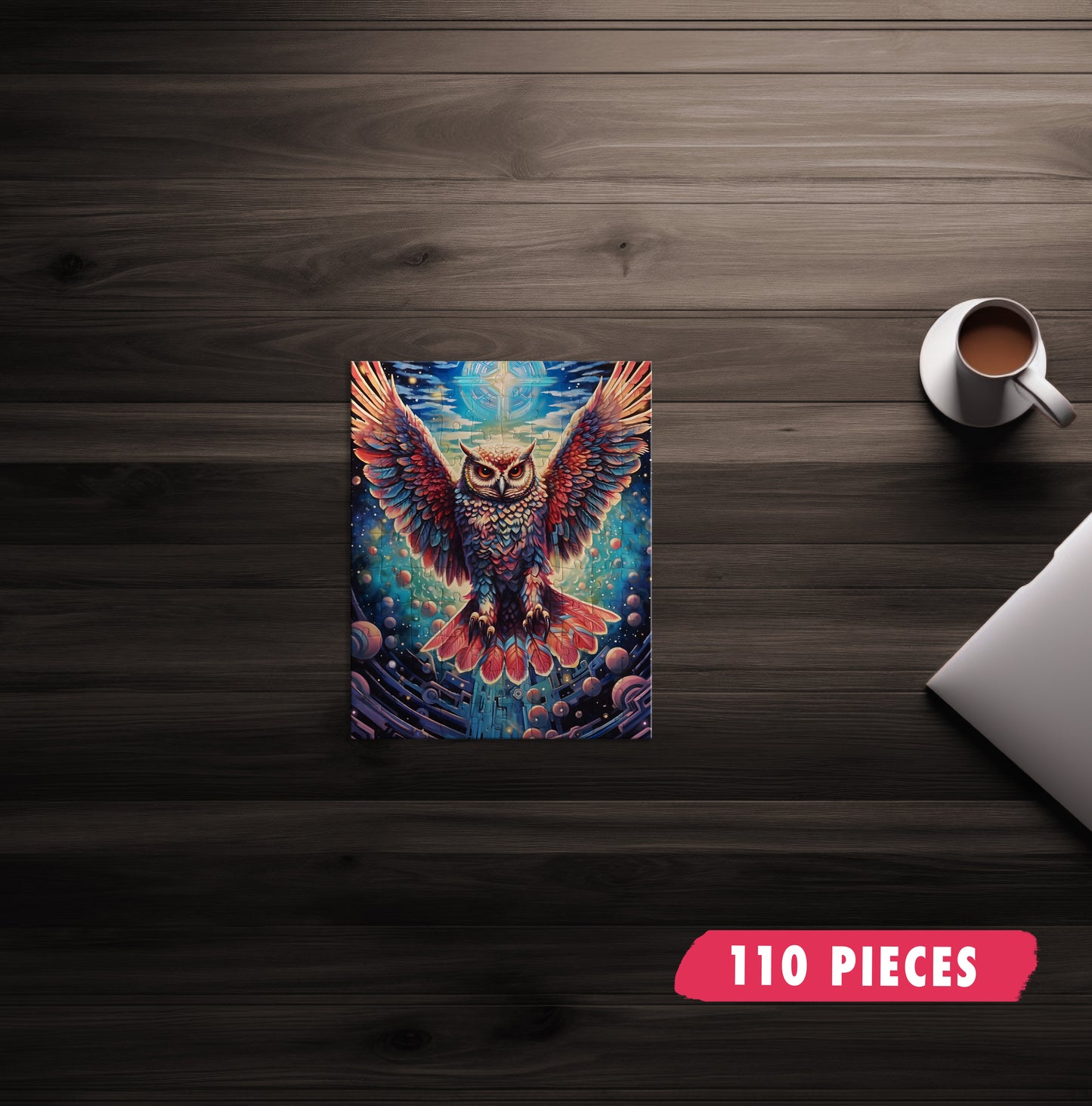 Space Owl Jigsaw Puzzle