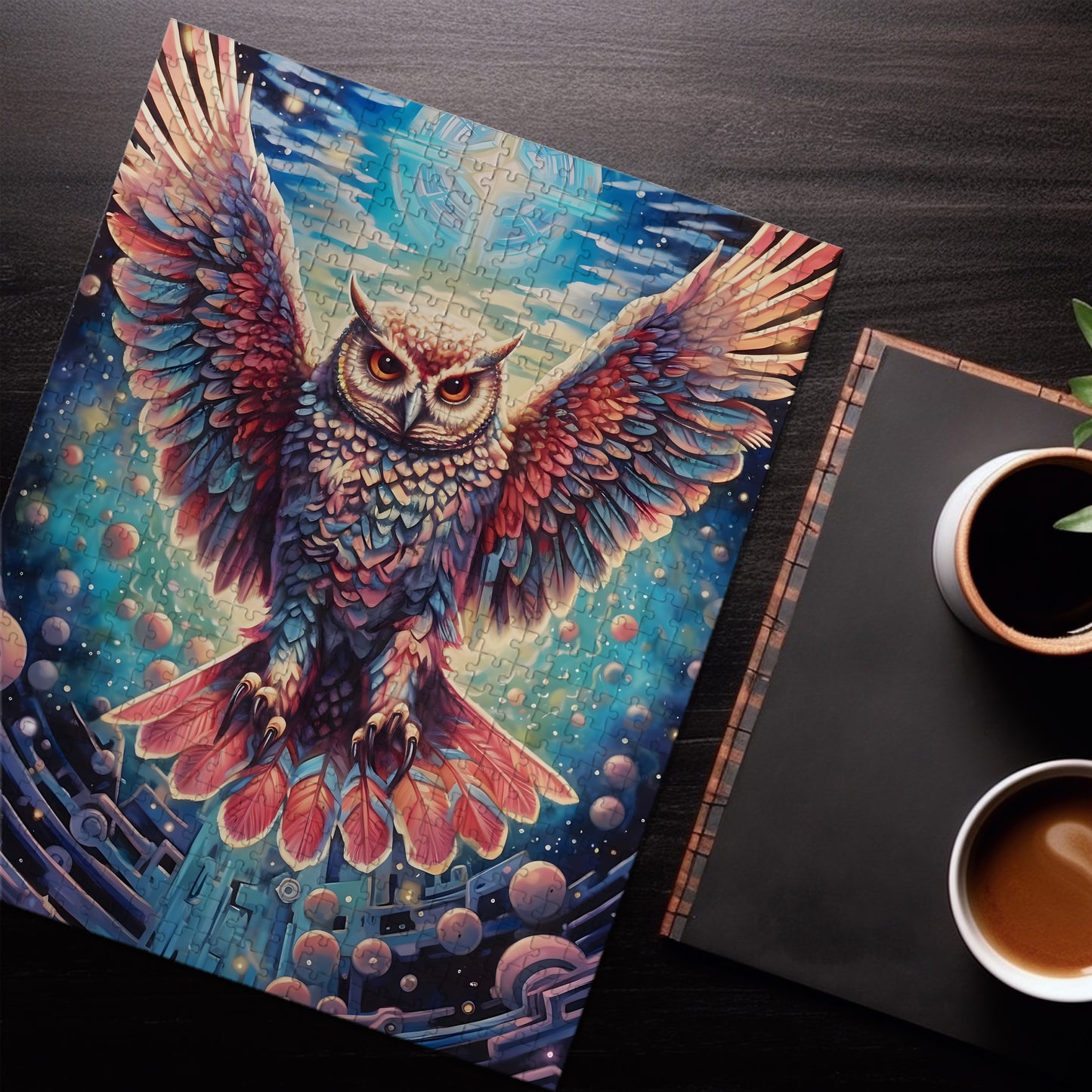 Space Owl Jigsaw Puzzle