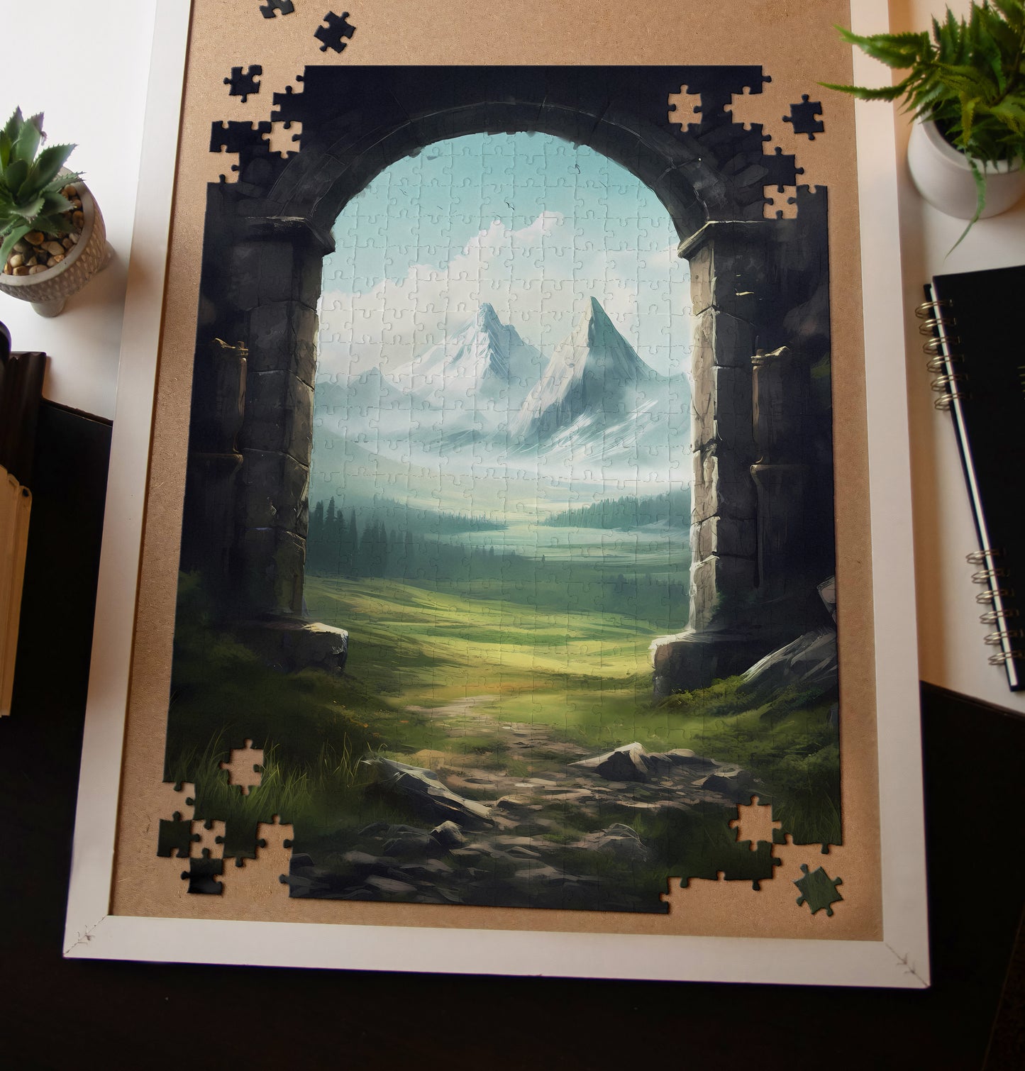 Fantasy Archway Jigsaw Puzzle