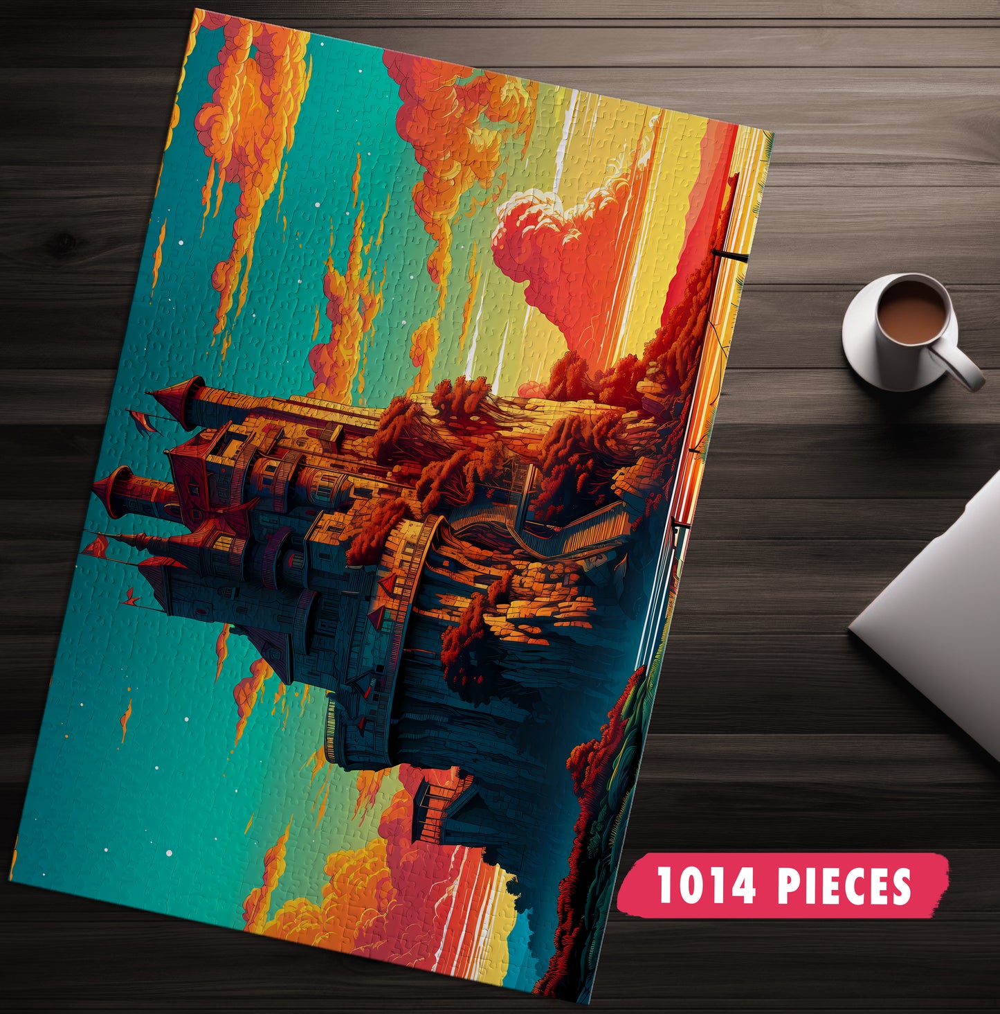 Sunrise Castle Jigsaw Puzzle