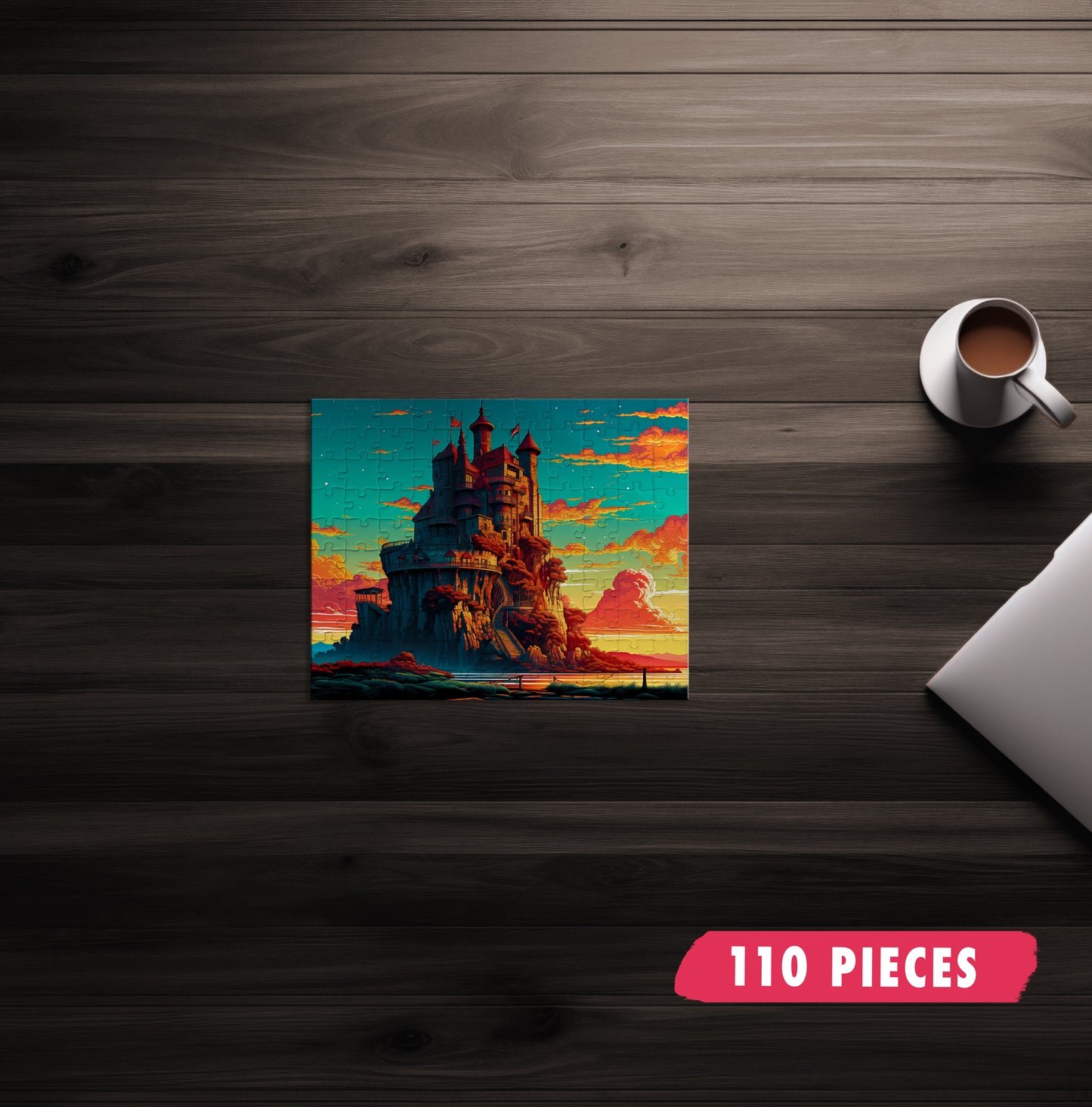 Sunrise Castle Jigsaw Puzzle