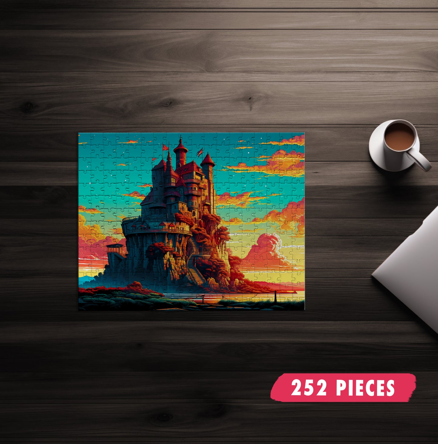Sunrise Castle Jigsaw Puzzle