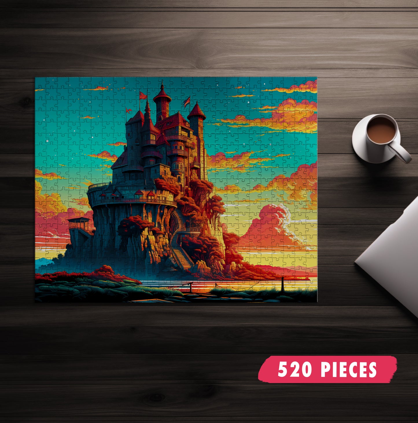 Sunrise Castle Jigsaw Puzzle