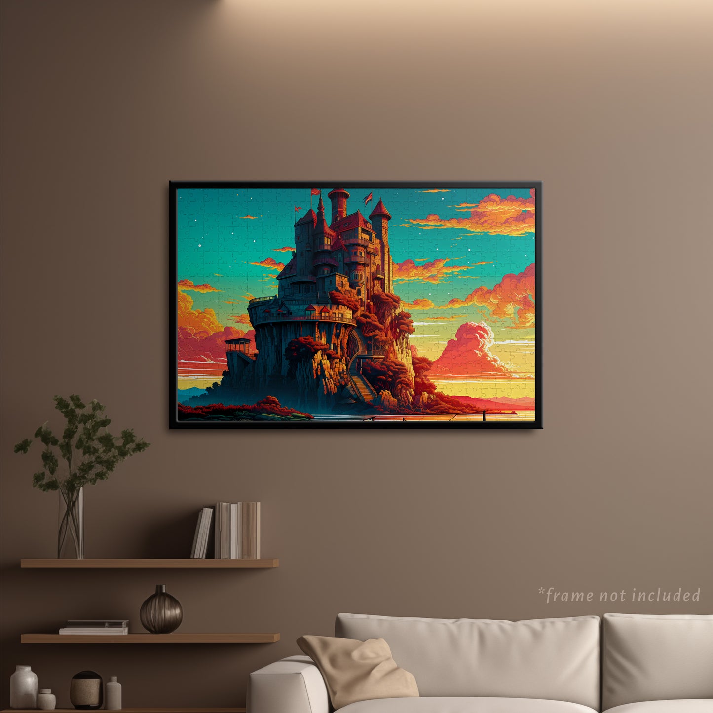 Sunrise Castle Jigsaw Puzzle