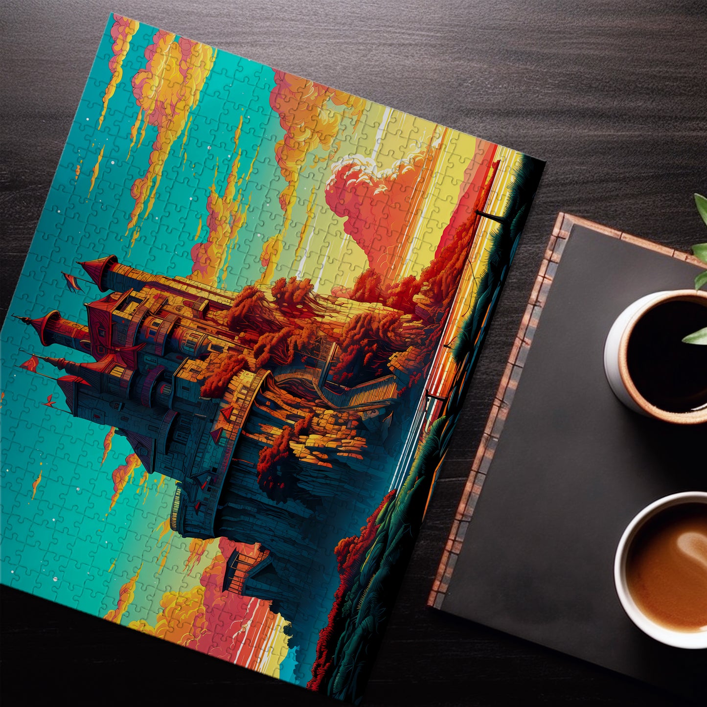 Sunrise Castle Jigsaw Puzzle