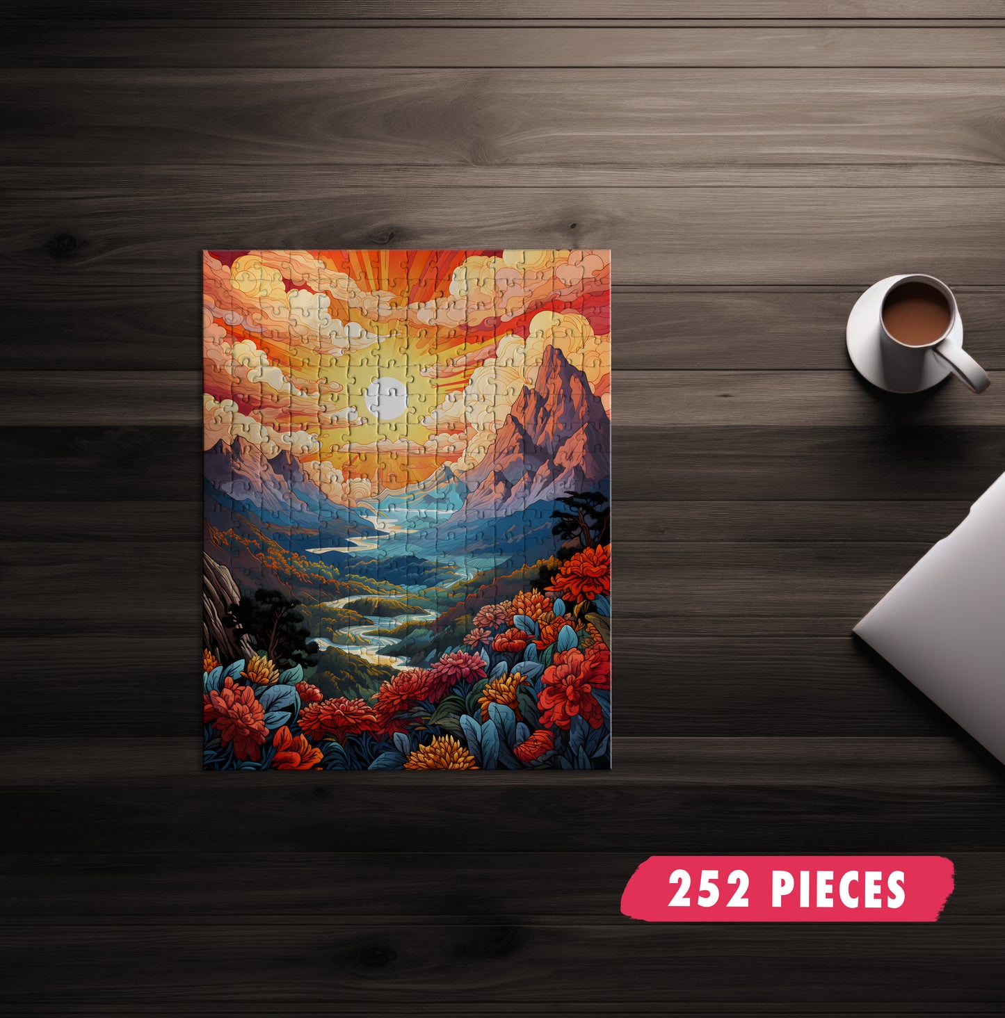 Beautiful Valley Jigsaw Puzzle