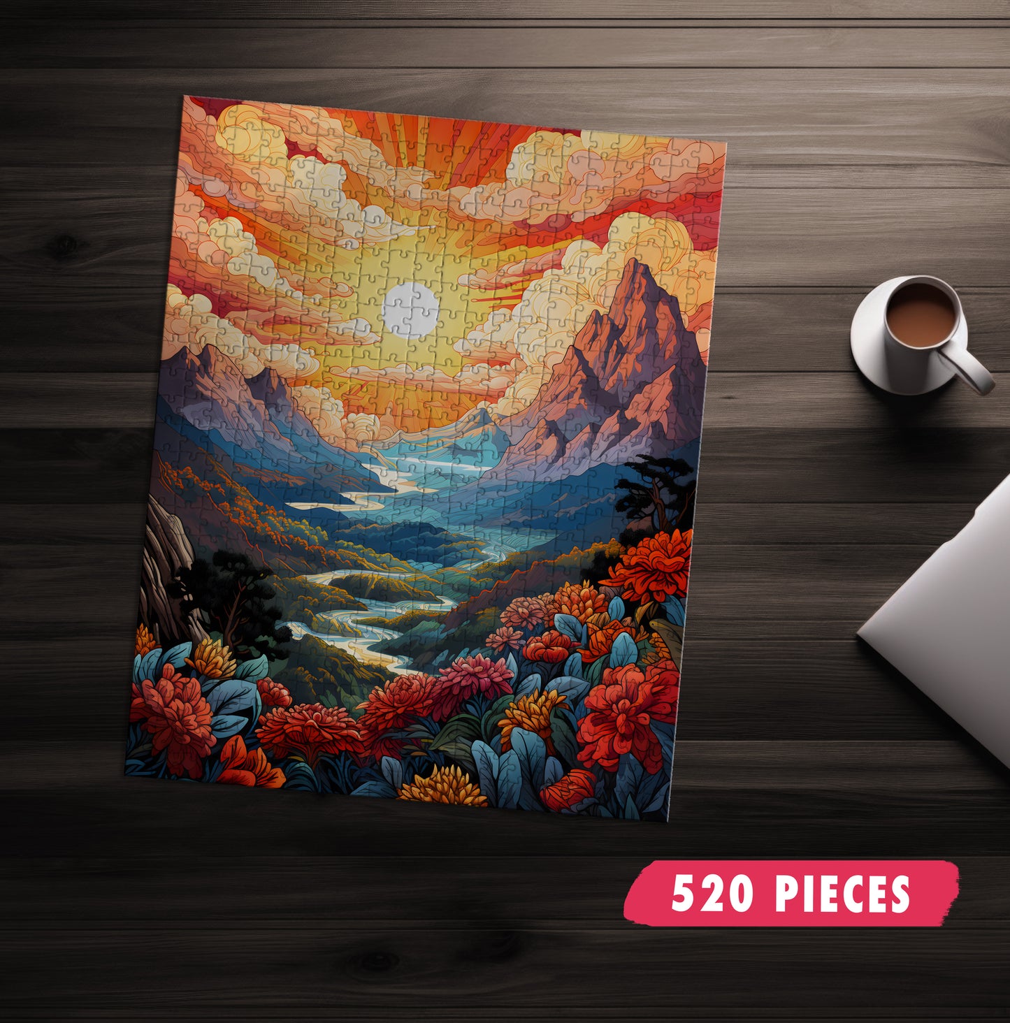 Beautiful Valley Jigsaw Puzzle