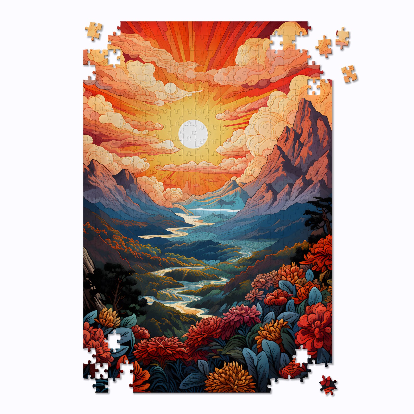 Beautiful Valley Jigsaw Puzzle