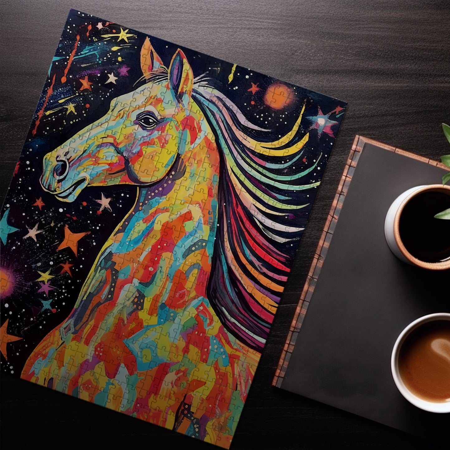 Cosmic Horse Jigsaw Puzzle