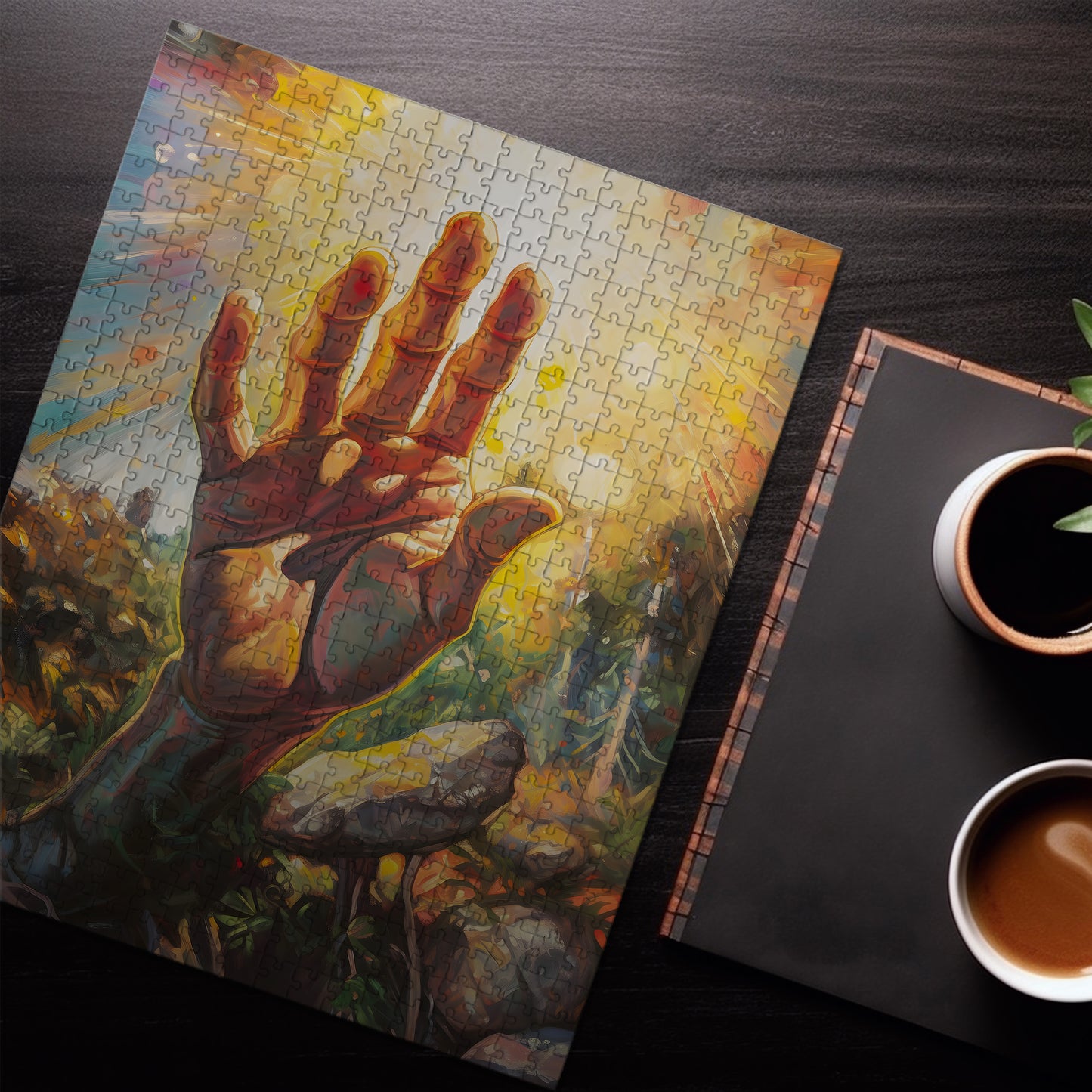 Psychedelic Light Jigsaw Puzzle
