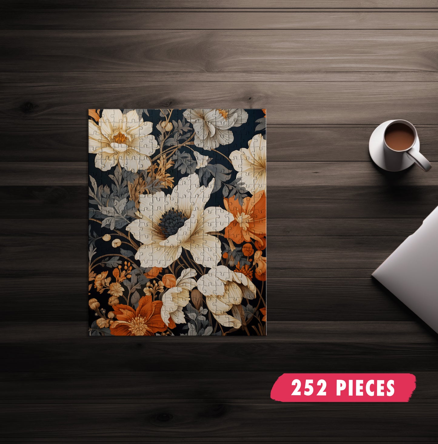 Bold Flowers Jigsaw Puzzle