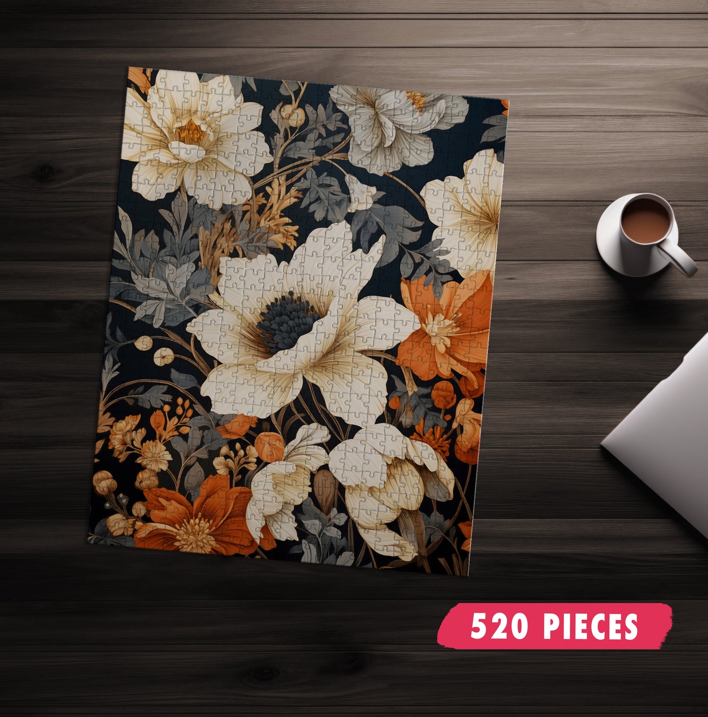 Bold Flowers Jigsaw Puzzle
