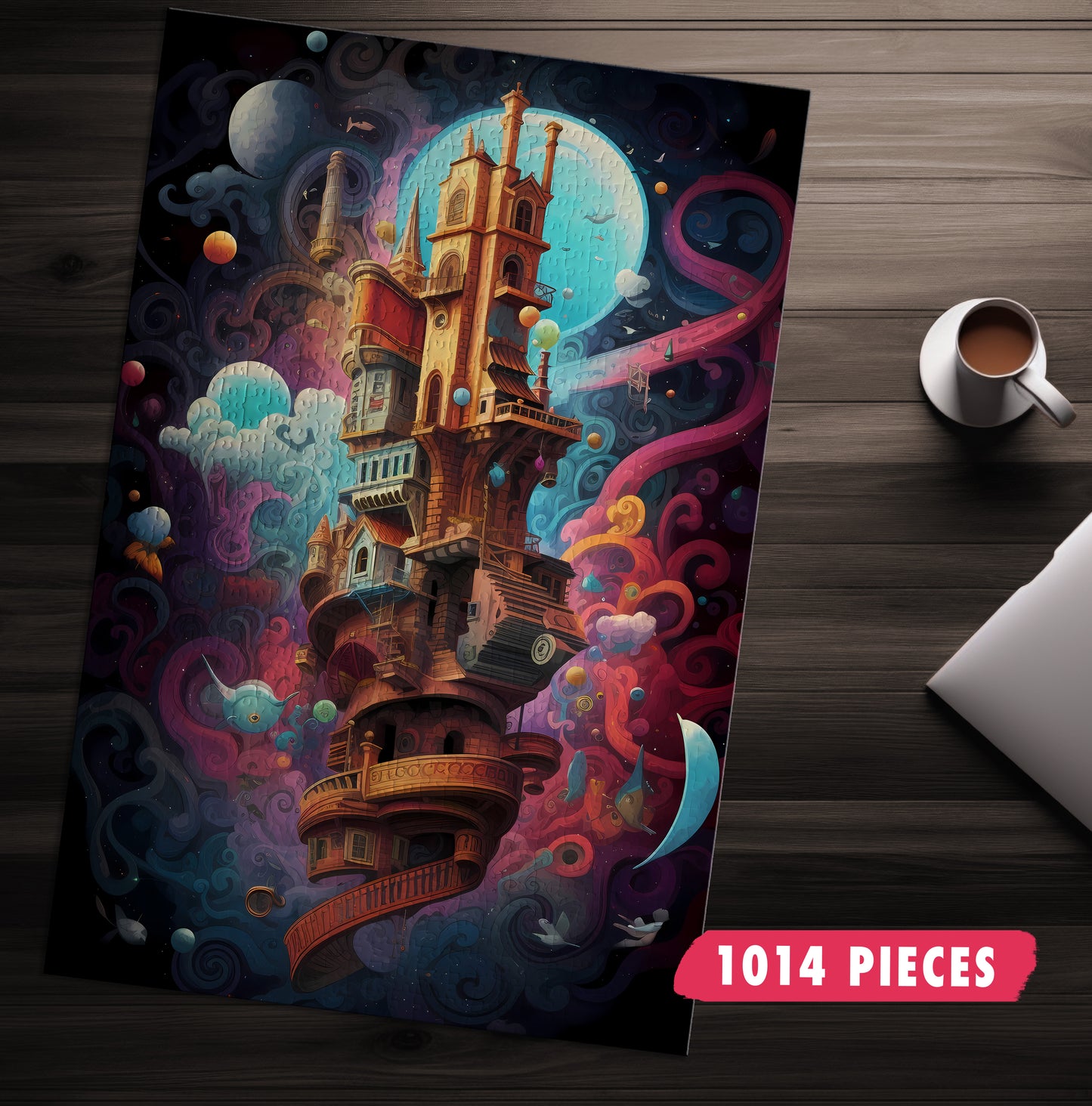 Tower Of Time Jigsaw Puzzle