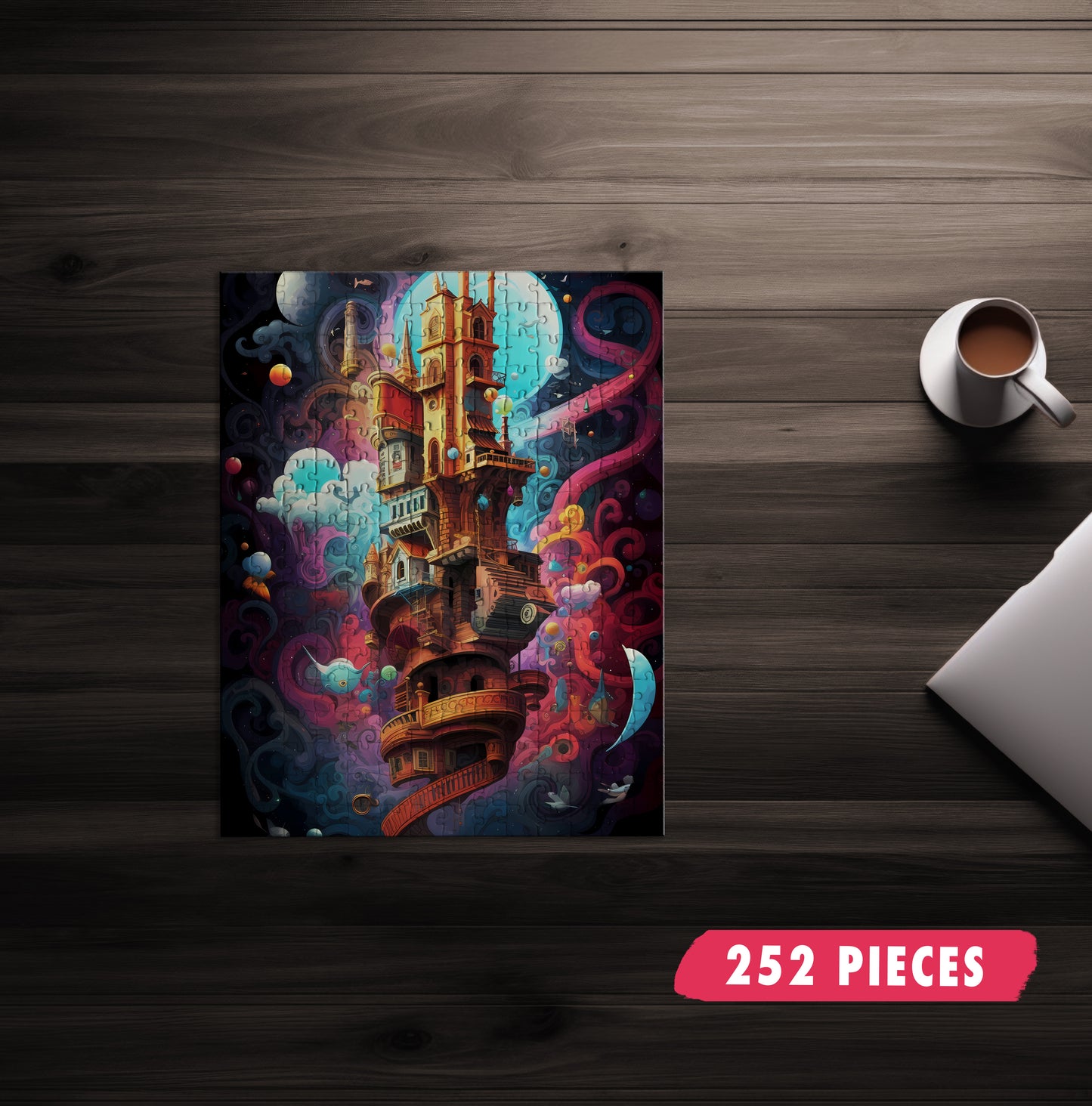 Tower Of Time Jigsaw Puzzle