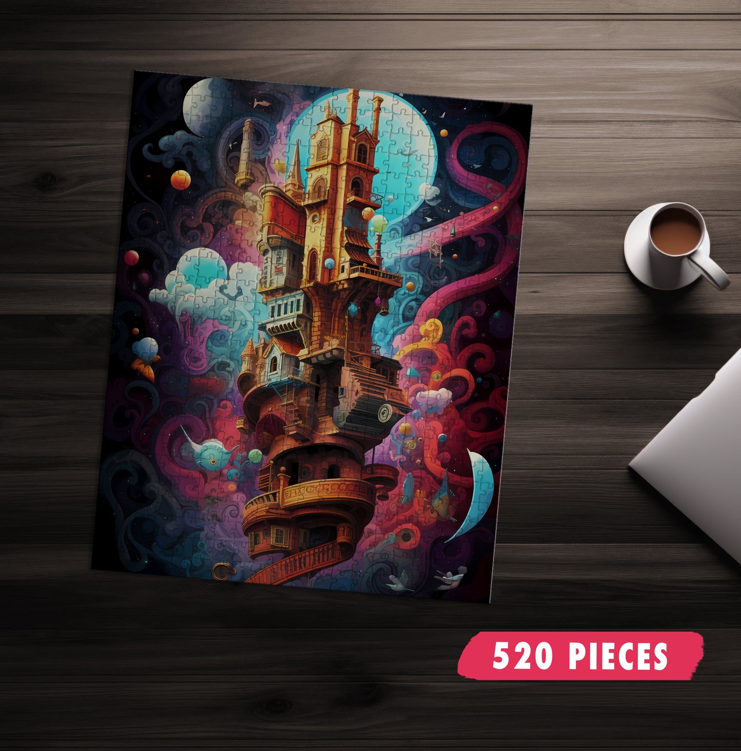 Tower Of Time Jigsaw Puzzle