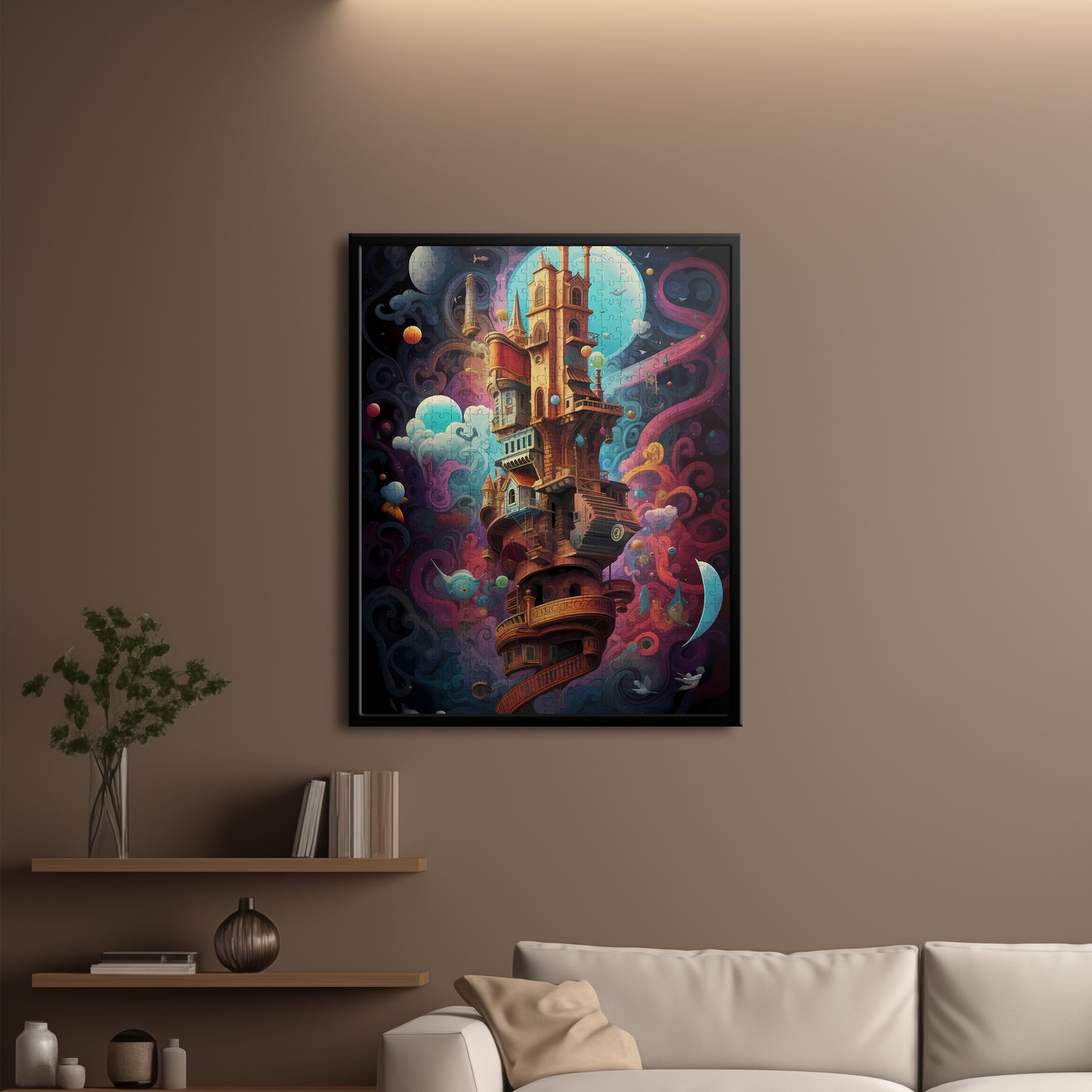 Tower Of Time Jigsaw Puzzle