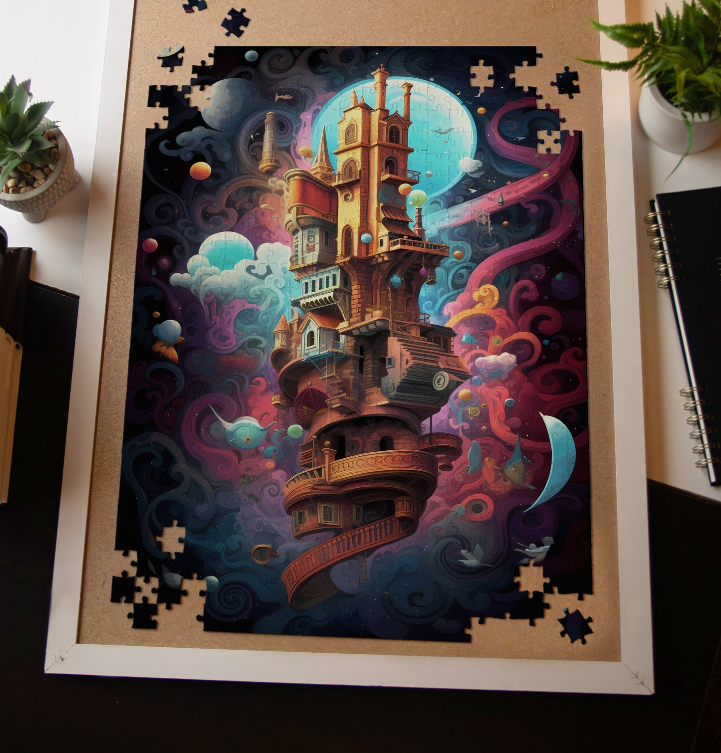 Tower Of Time Jigsaw Puzzle