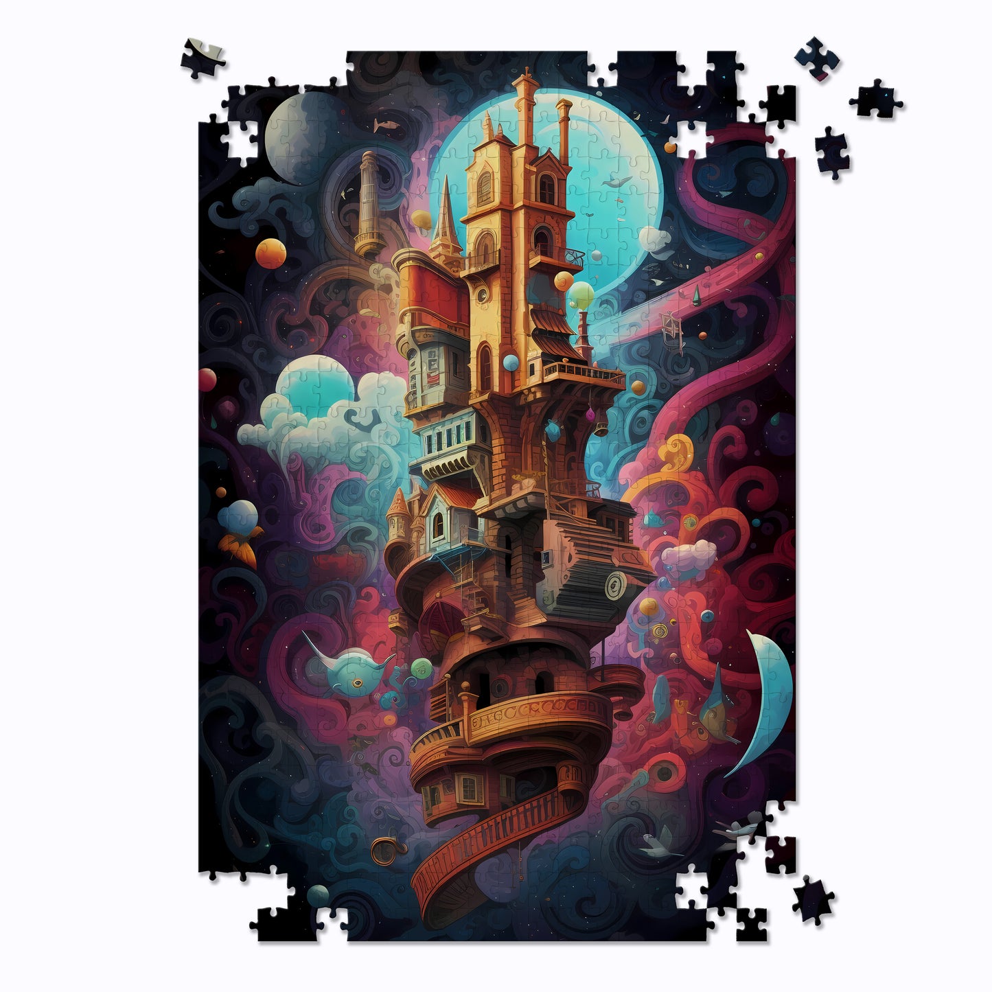 Tower Of Time Jigsaw Puzzle