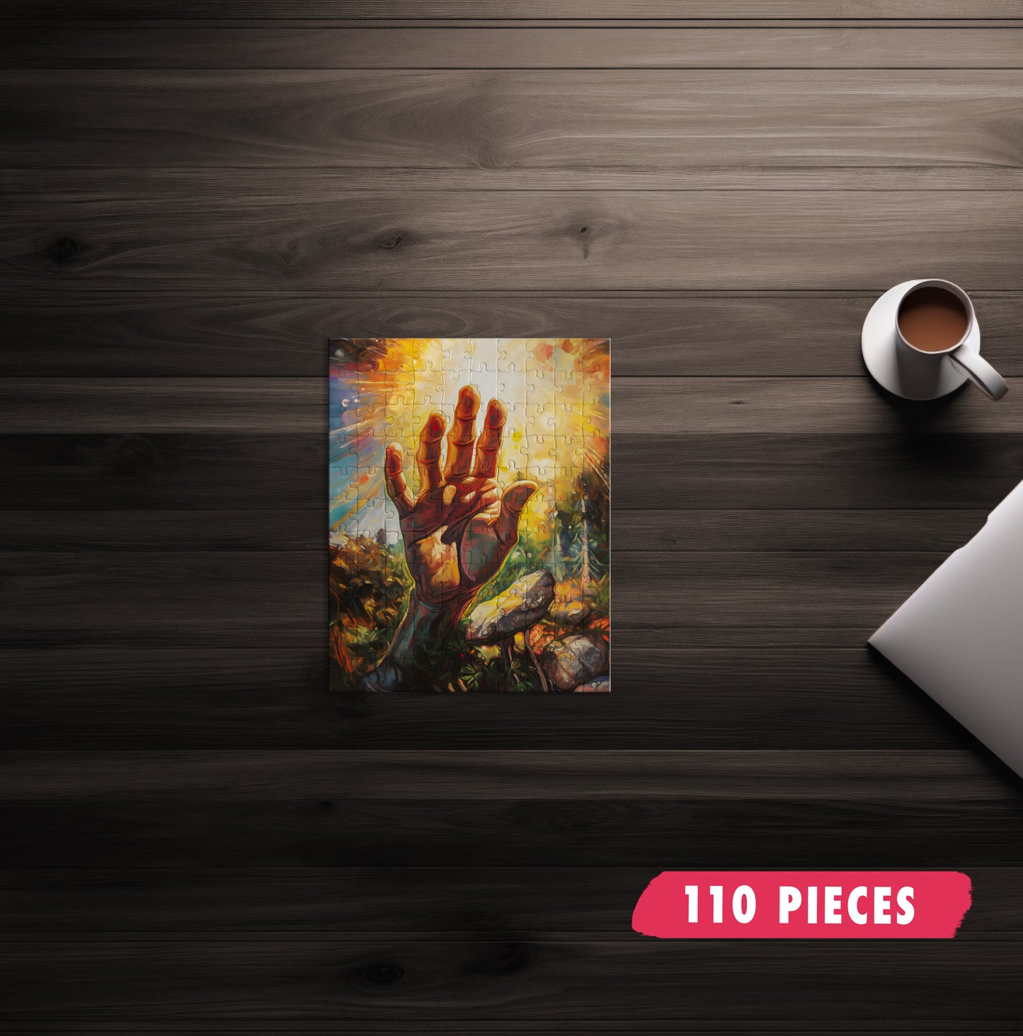 Psychedelic Light Jigsaw Puzzle