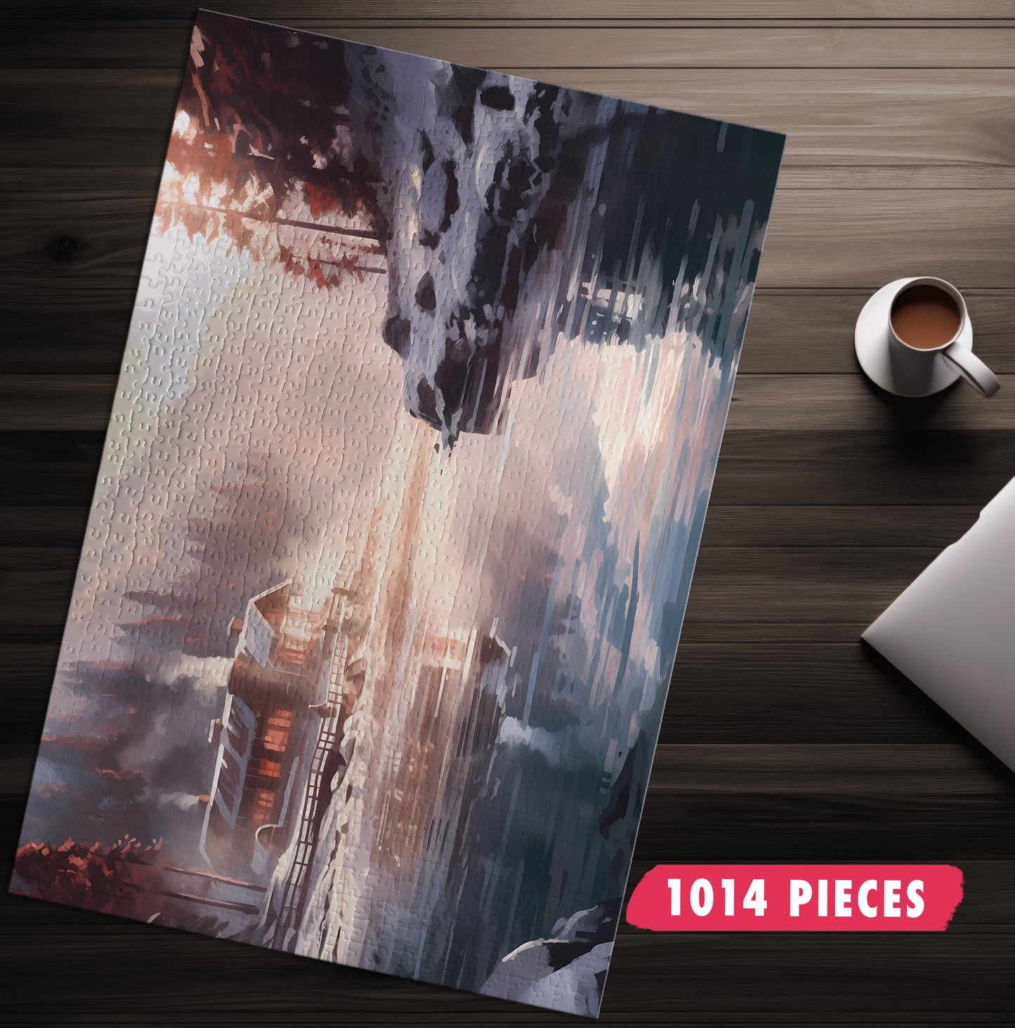 Serene Hot Springs Jigsaw Puzzle