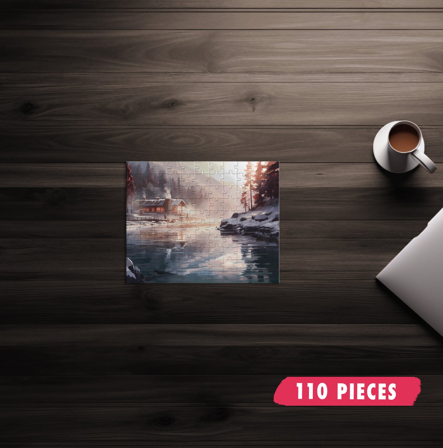 Serene Hot Springs Jigsaw Puzzle