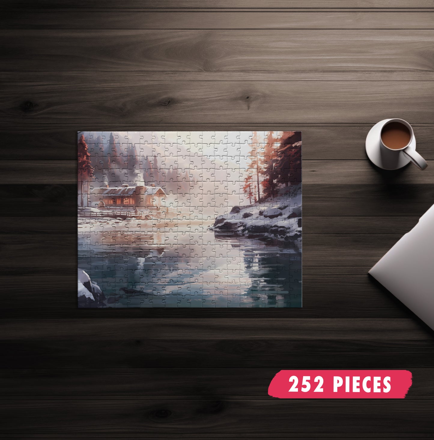 Serene Hot Springs Jigsaw Puzzle
