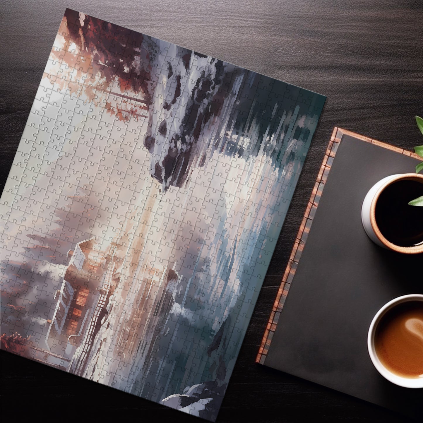 Serene Hot Springs Jigsaw Puzzle