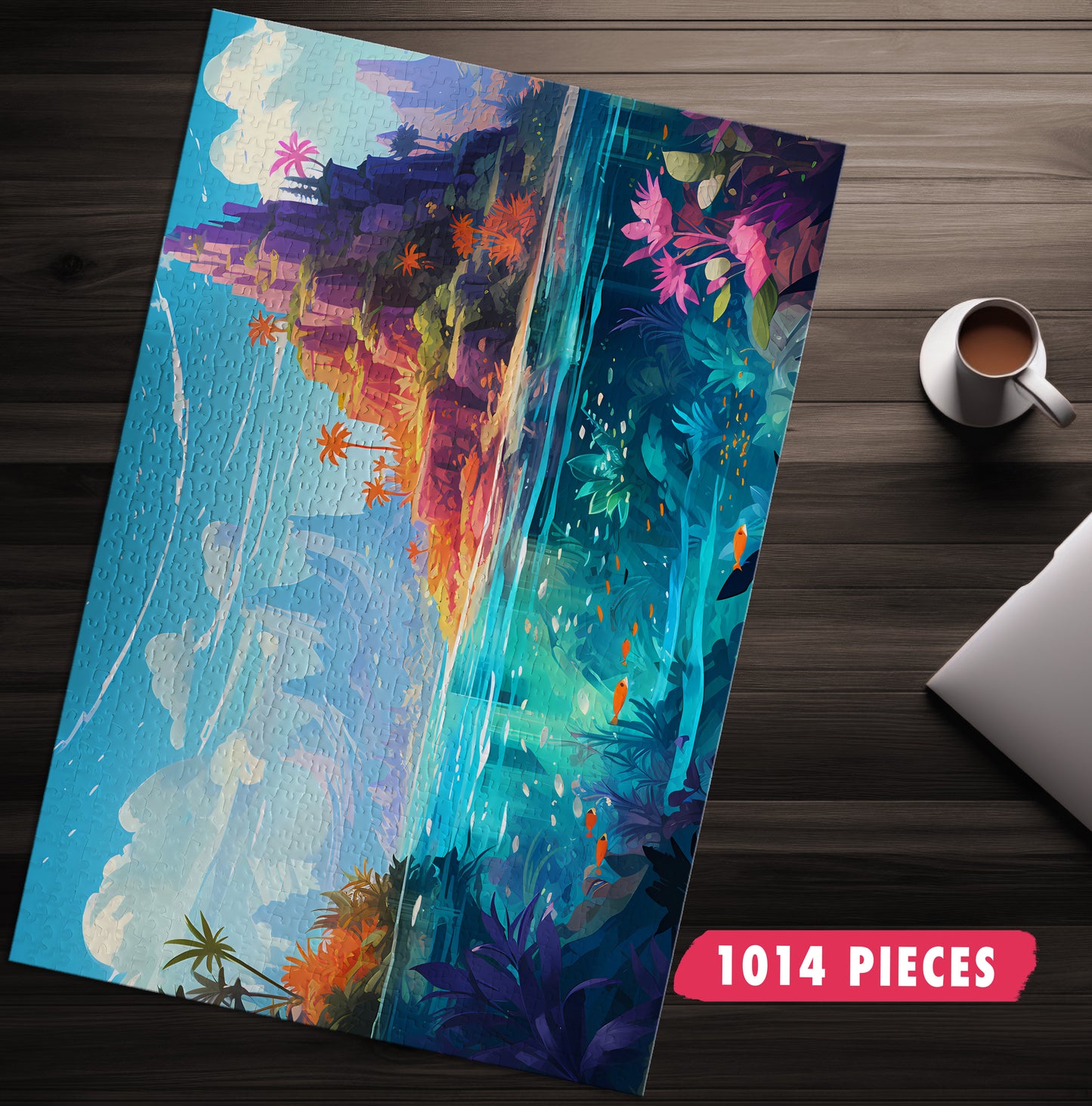 Vibrant Tropical Aquatic Jigsaw Puzzle