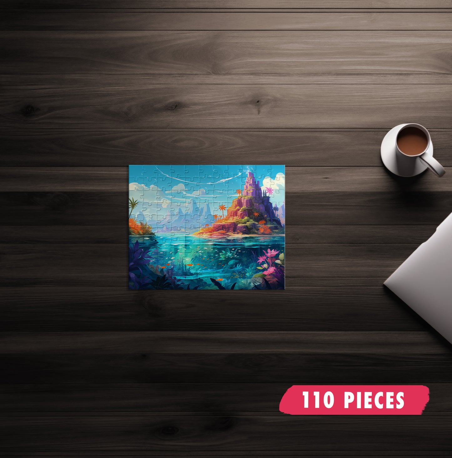Vibrant Tropical Aquatic Jigsaw Puzzle
