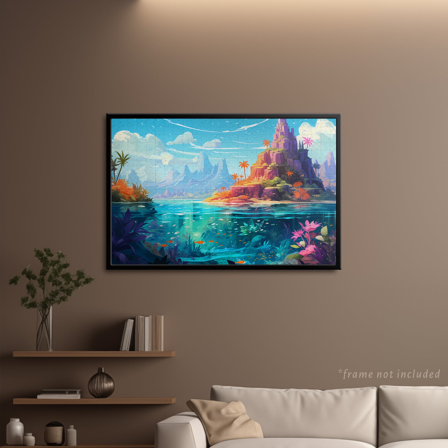 Vibrant Tropical Aquatic Jigsaw Puzzle