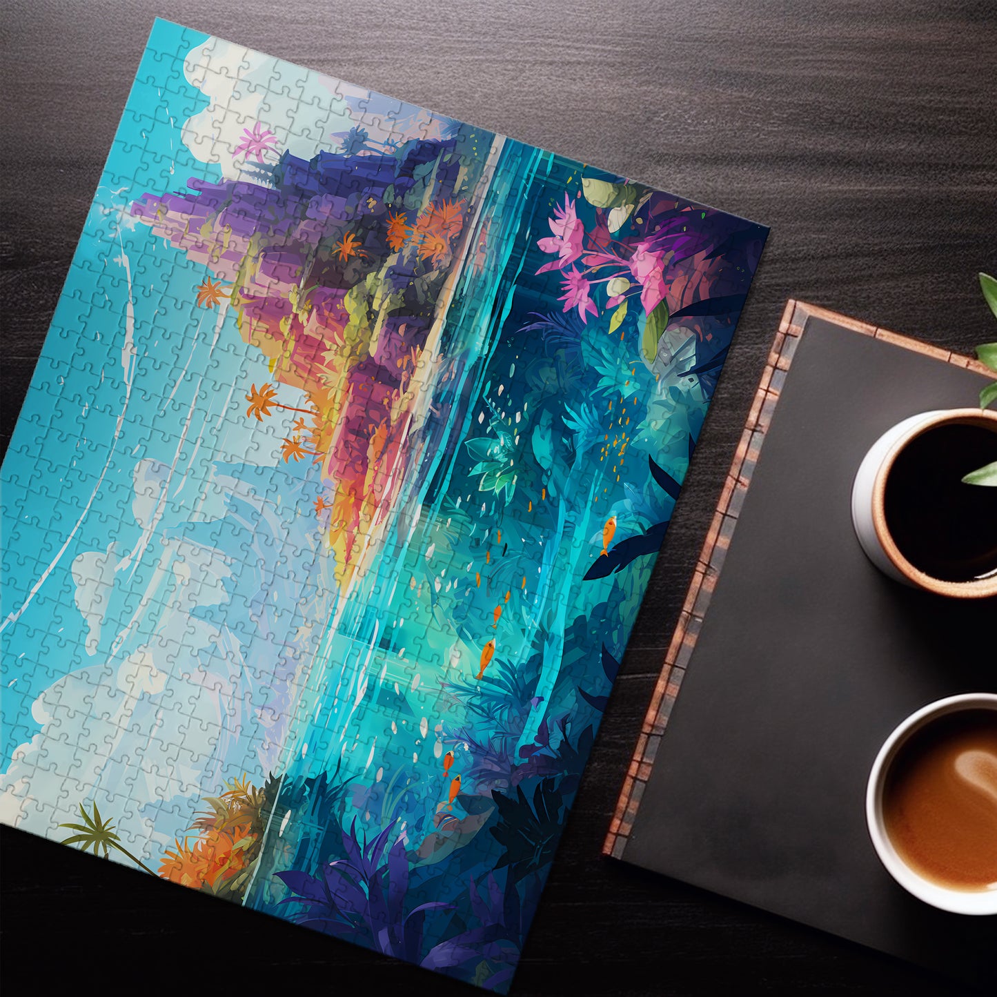 Vibrant Tropical Aquatic Jigsaw Puzzle