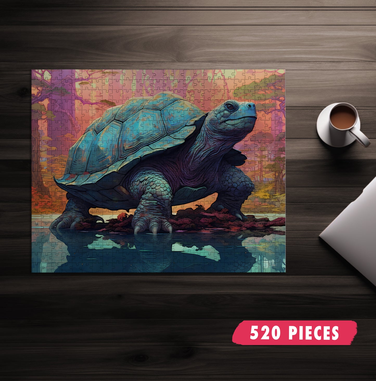 Ancient Turtle Jigsaw Puzzle